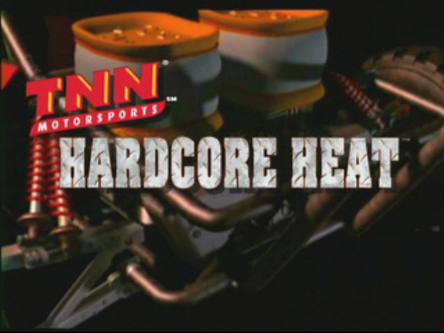 TNN Motorsports Hardcore Heat Title Screen